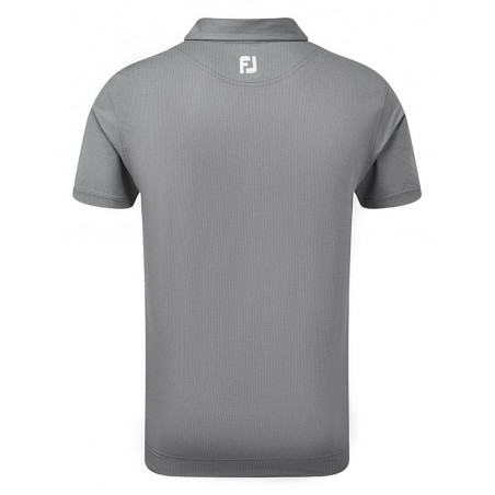 Polo FootJoy Micro Jacquard Charcoal