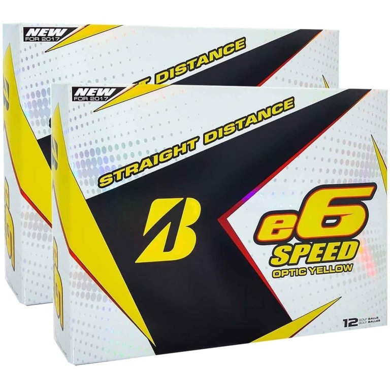 Bolas Bridgestone e6 Speed Optic Yellow
