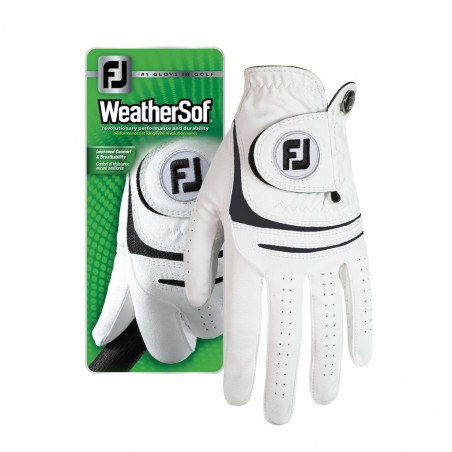 Guante FJ WeatherSof Blanco
