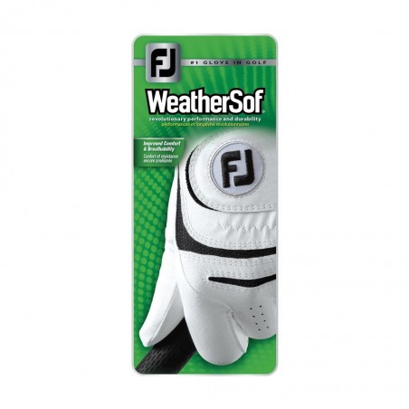 Guante FJ WeatherSof Blanco