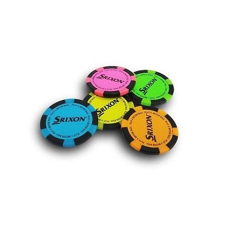 Marcador Srixon Poker (3 unid)