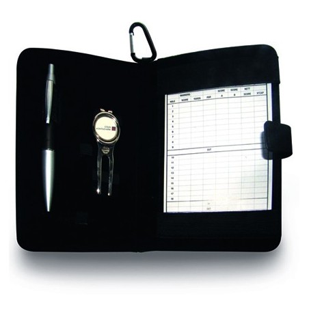 Set Tarjetero Piel - Arreglapiques + Marcador + Bolígrafo