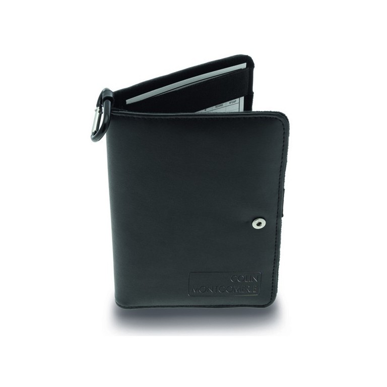 Set Tarjetero Piel - Arreglapiques + Marcador + Bolígrafo