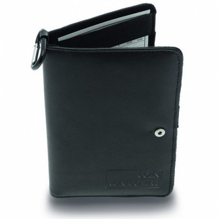 Set Tarjetero Piel - Arreglapiques + Marcador + Bolígrafo