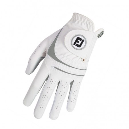 Guante FJ WeatherSof Color Blanco/Gris