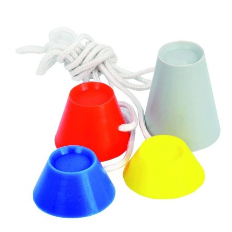 Jumbo Rubber Winter Tees (4 unidades)