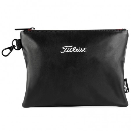 Classic Zippered Pouch Black Titleist