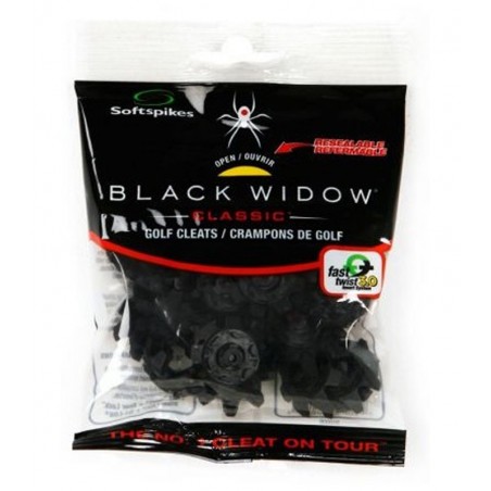 Tacos Zapatos SOFTSPIKES BLALCK WIDOW FAST TWIST 3.0