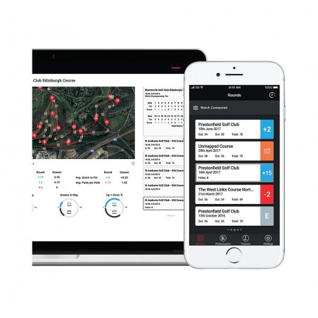 SHOT SCOPE v2 GPS & PERFORMANCE TRACKING GOLF WATCH