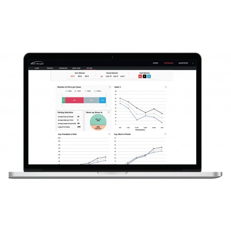 SHOT SCOPE v2 GPS & PERFORMANCE TRACKING GOLF WATCH
