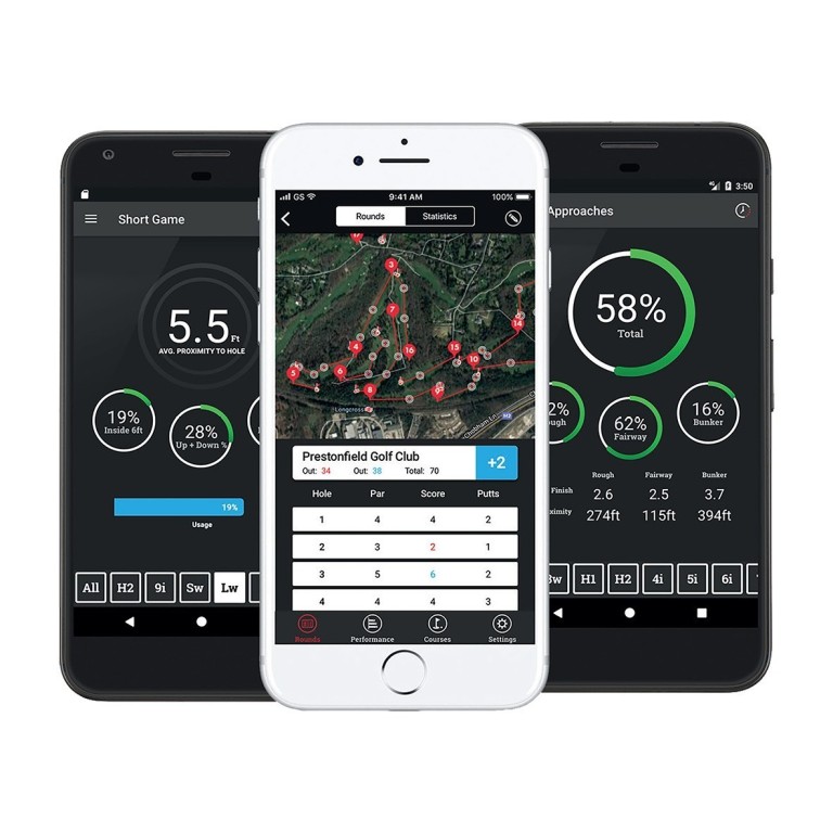 SHOT SCOPE v2 GPS & PERFORMANCE TRACKING GOLF WATCH