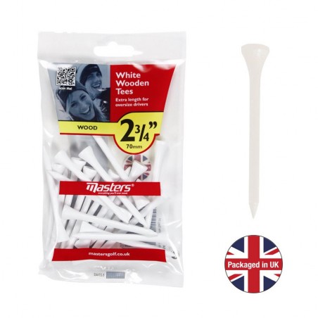 Wood Tees 2 ¾" x 20 White
