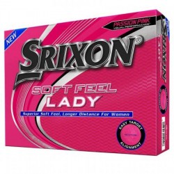 Bola Srixon SoftFeel Lady Pink- 2 Piece
