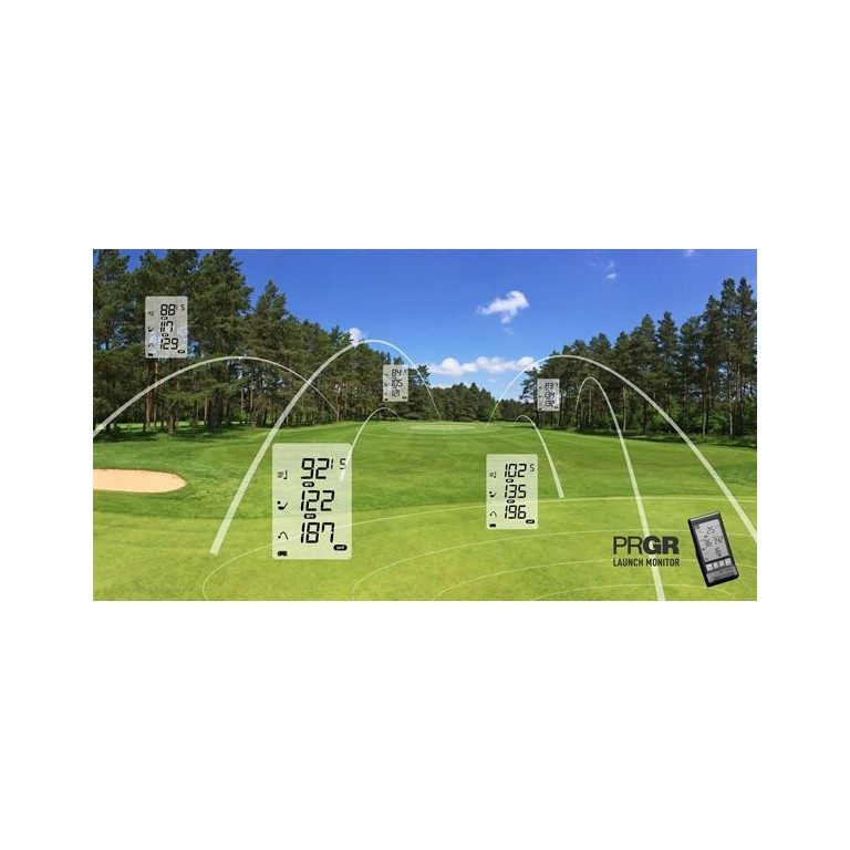 PRGR Monitor de Lanzamiento Portatil