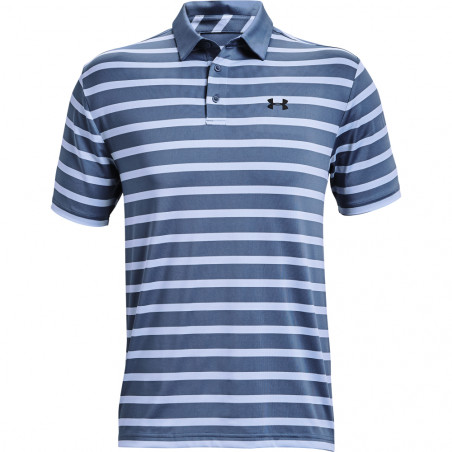 Polo Under Armour Overig Rayas Mineral Blue