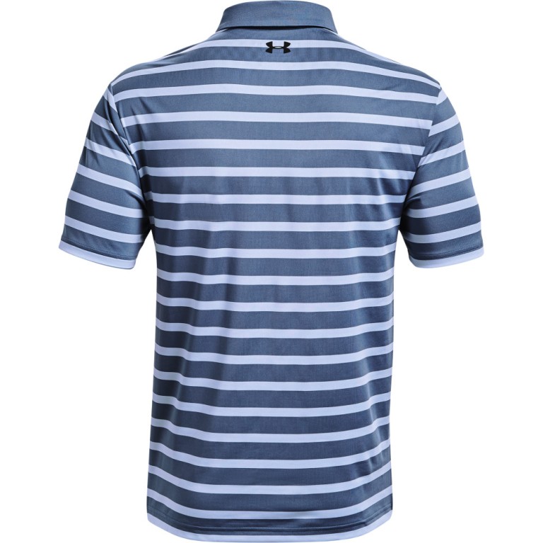 Polo Under Armour Overig Rayas Mineral Blue