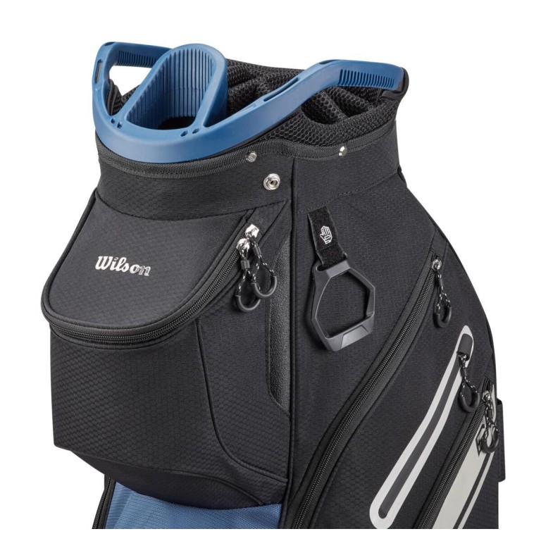 Bolsa Wilson EXO II Cart Negro/Azul