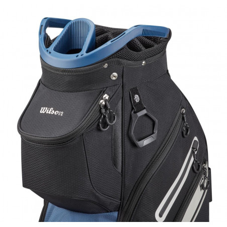 Bolsa Wilson EXO II Cart Negro/Azul