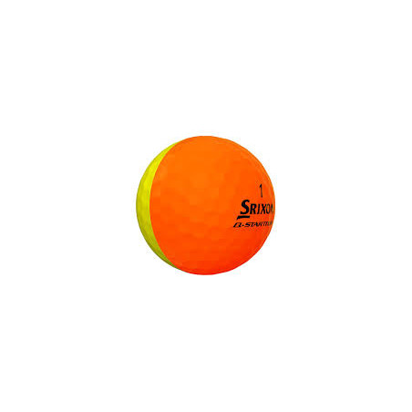 Bolas Srixon Q-STAR TOUR DIVIDE Naranja-Amarillo