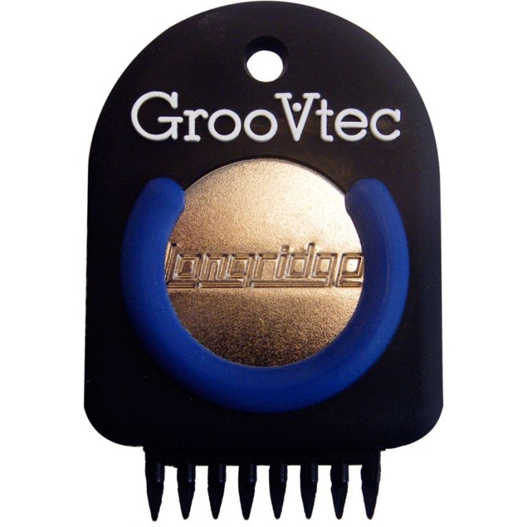 Cepillo Groovtec Multi-Pin Cleaner + Clip cinturón Azul