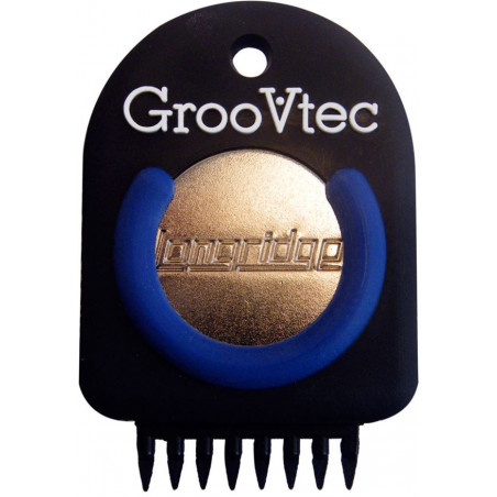 Cepillo Groovtec Multi-Pin Cleaner + Clip cinturón Azul
