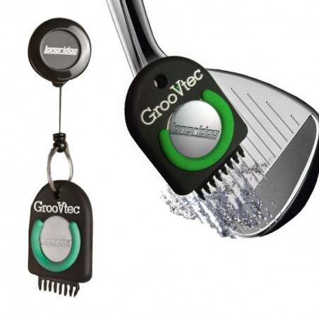 Cepillo Groovtec Multi-Pin Cleaner + Clip cinturón Verde