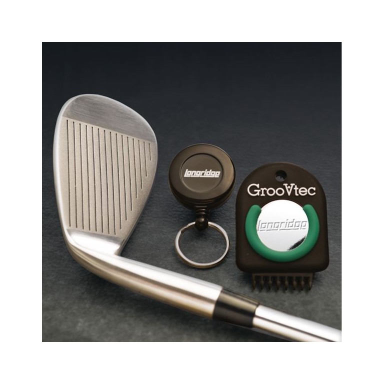 Cepillo Groovtec Multi-Pin Cleaner + Clip cinturón Verde