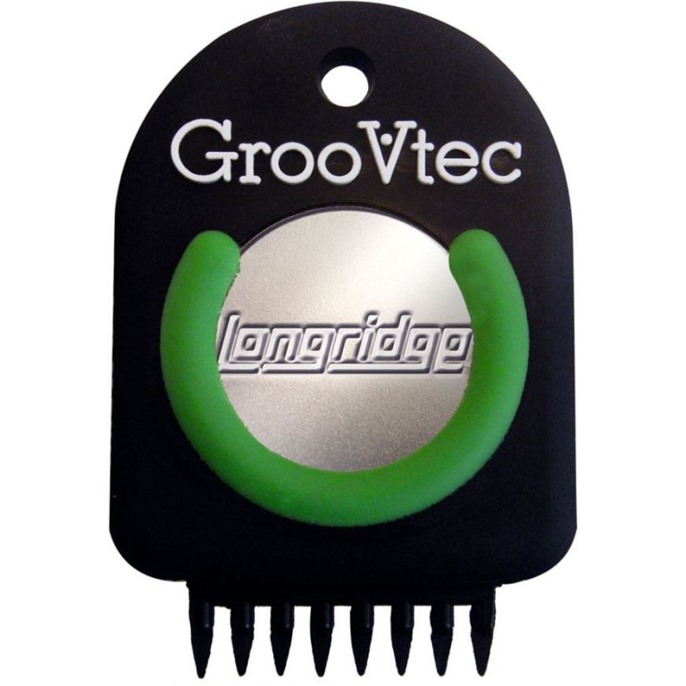Cepillo Groovtec Multi-Pin Cleaner + Clip cinturón Verde