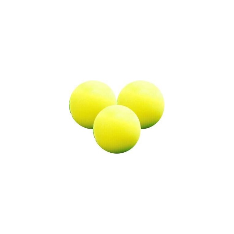 Bolas prácticas FOAM Amarillo x6