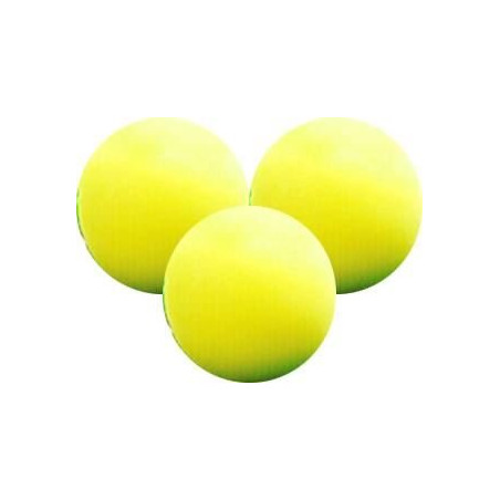 Bolas prácticas FOAM Amarillo x6