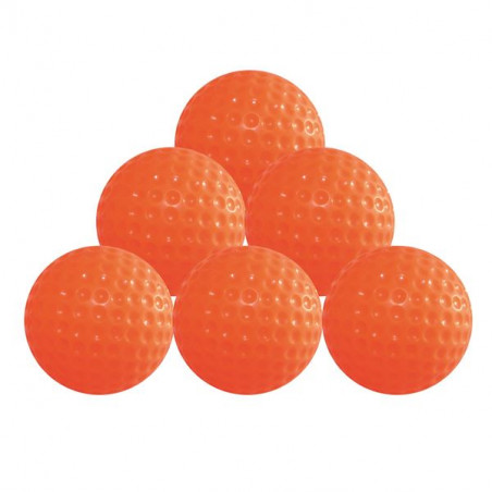 Bolas prácticas Jelly Naranja x6