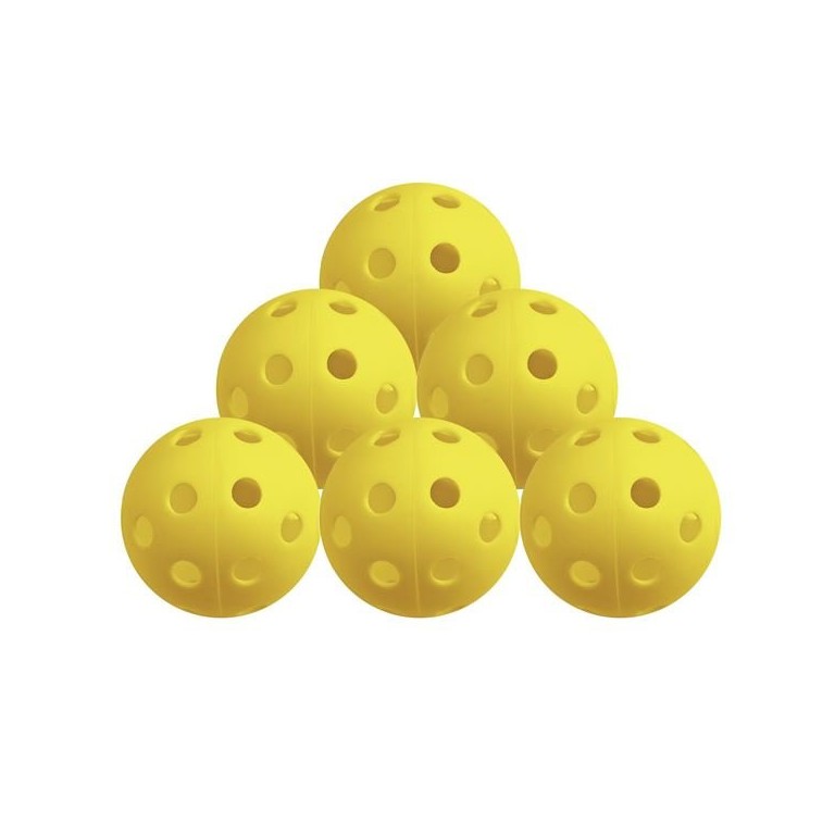 Bolas prácticas AirFlow Amarillo x6