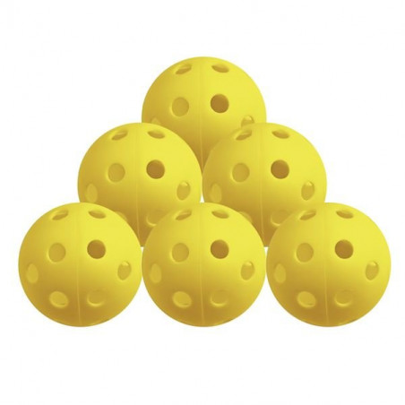 Bolas prácticas AirFlow Amarillo x6