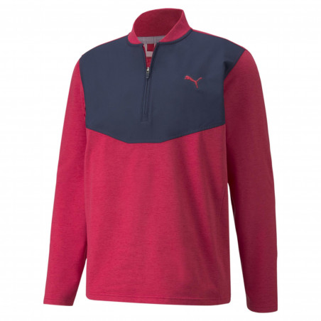 Jersey 1/4 Zip Cloudspun Puma Resistente Agua y Sol