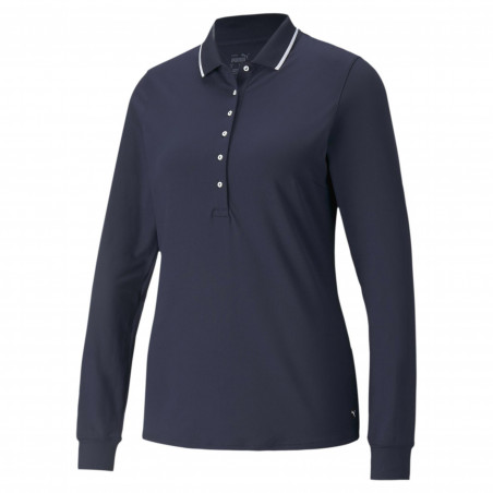 Polo de mujer Puma Cloudspun -Azul
