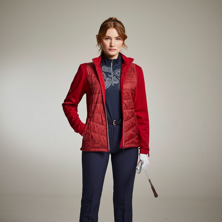 Chaqueta Ping Lady Marlena, Firebrick