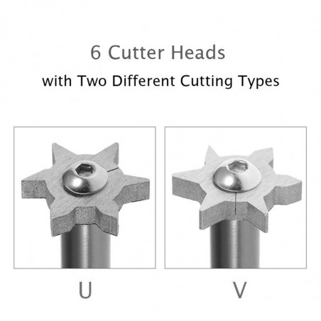 Afilador de estrías. Groover x6