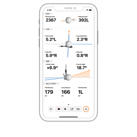 Garmin Approach R10 Monitor de Lanzamiento Portátil