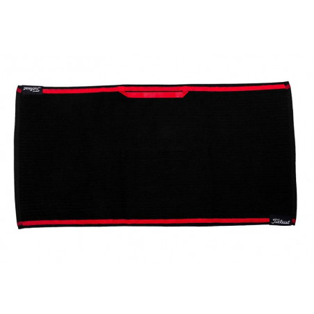 Toalla Titleist Players Microfiber Towel negra