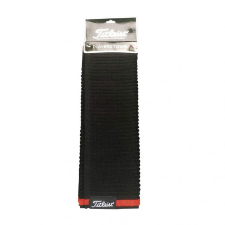Toalla Titleist Players Microfiber Towel negra