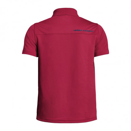 Polo Golf Junior Performance Under Armour Rojo