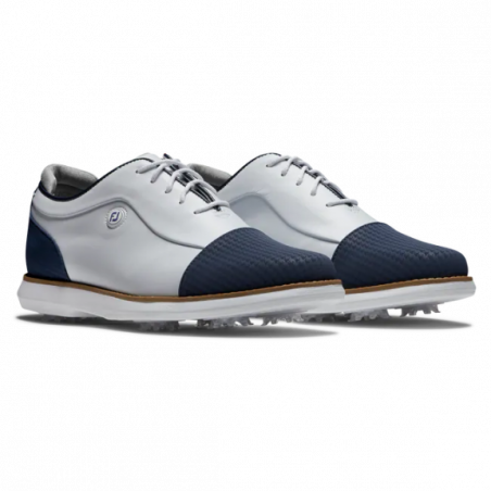 Zapatos FootJoy Traditions Lady Blanco/Azul