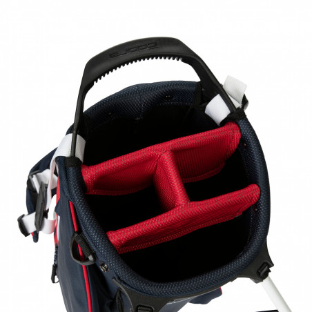 Bolsa Cobra Golf Ultralight Pro Stand Bag Azul/Rojo/Blanco