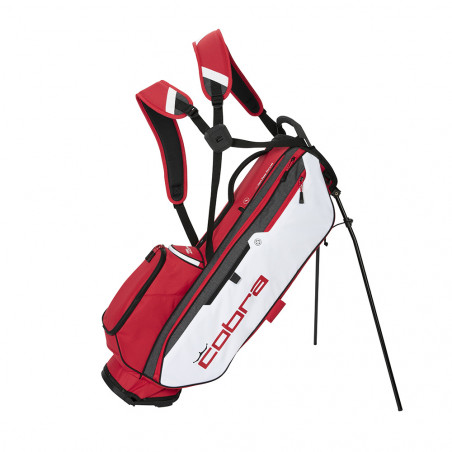Bolsa Cobra Golf Ultralight Pro Stand Bag rojo/blanco