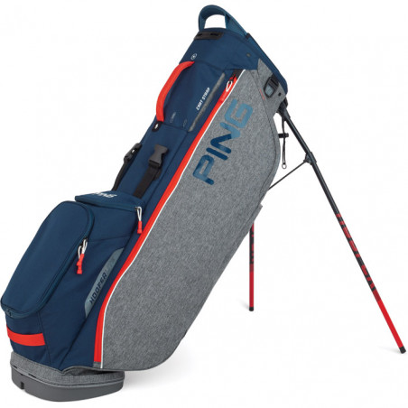 Bolsa Ping Hoofer Lite Heather Grey/Navy/Scarlet