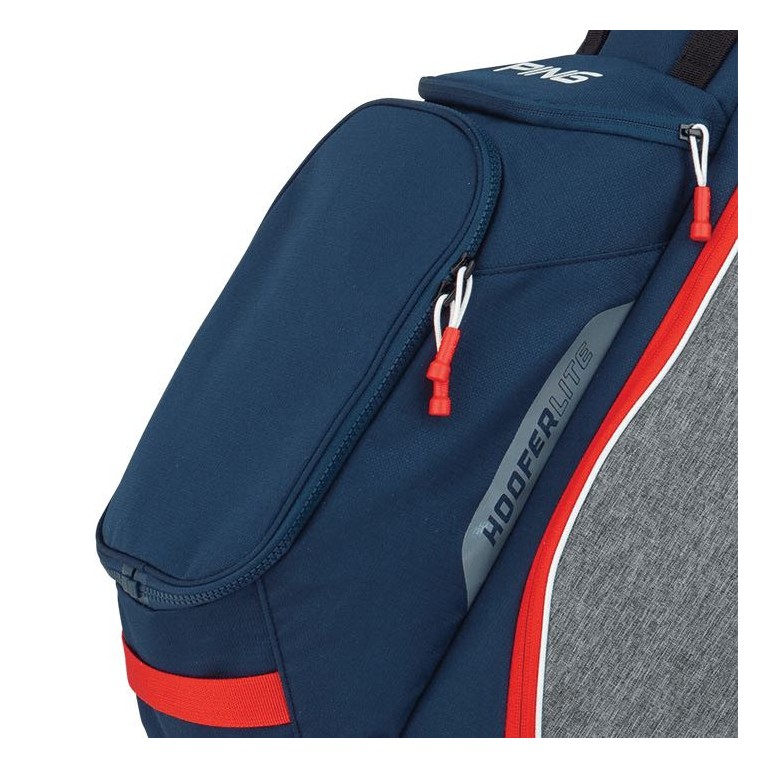 Bolsa Ping Hoofer Lite Heather Grey/Navy/Scarlet