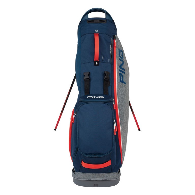 Bolsa Ping Hoofer Lite Heather Grey/Navy/Scarlet
