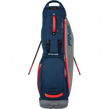 Bolsa Ping Hoofer Lite Heather Grey/Navy/Scarlet
