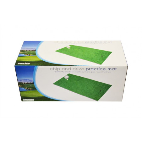 Alfombrilla de prácticas, chip and drive.