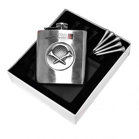 Petaca para golfistas - Golfer Hip flask Colin Montgomerie